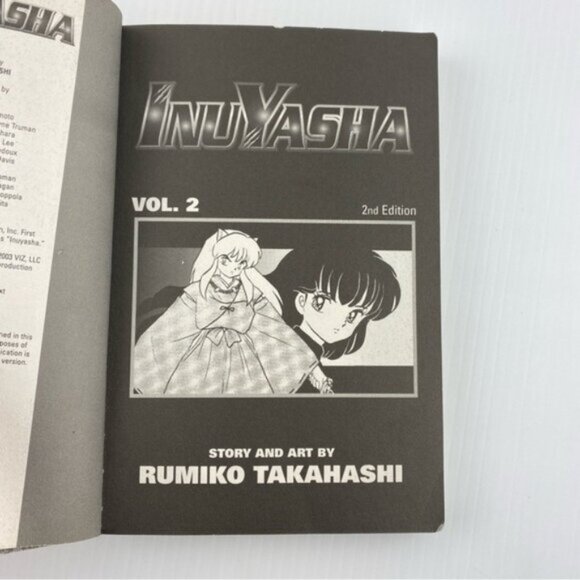 InuYasha Manga Vol 2 - 2nd Edition 2003 English Paperback - Picture 5 of 10